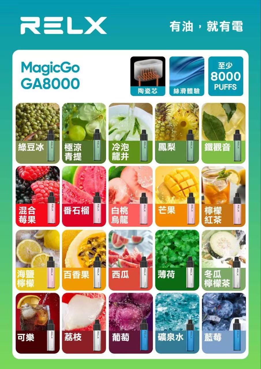 【RELX 悅刻】GA8000 商務旗艦 重塑絲綢般細膩的擊喉體感 每一口皆是純粹不凡的感官饗宴,質感玩家必備口糧 台灣現貨:圖片 4