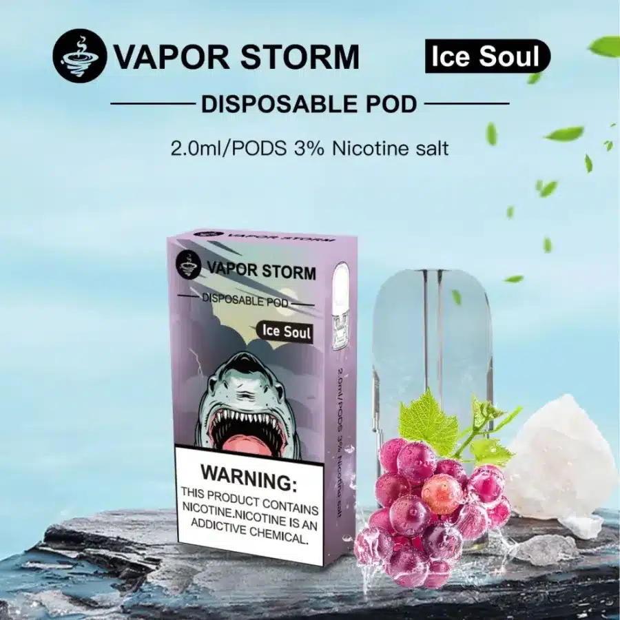 【買6送主機】VAPOR STORM風暴五代通用彈 地表最強回饋組合 2ml 霸王級容量超越原廠 3% 紮實解癮配方 極致密封結構告別滲漏噩夢 台灣現貨:圖片 4