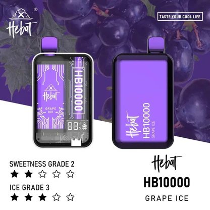 【喜貝 Hebat】10000 型性能鋼炮 確保每一口皆如同首吸般飽滿濃郁 搭載 Type-C 高速快充瞬時回血 質感玩家一致激推 台灣現貨:圖片 2