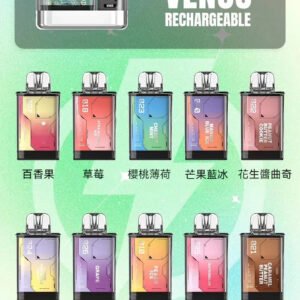 【加購$130送主機】VAPENGIN VENUS 金星 獨家透明工業風美學 引領街頭潮流視覺巔峰 搭載 500mAh 能量核心持久解癮 Type-C 疾速閃充 台灣現貨